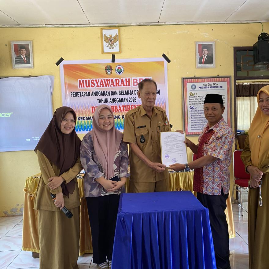 Musyawarah BPD Penetapan Anggaran Dan Belanja Desa (APBDesa)Tahun  Anggaran 2026 